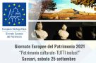 Il Comune di Sassari aderisce alle Giornate Europee del Patrimonio 2021