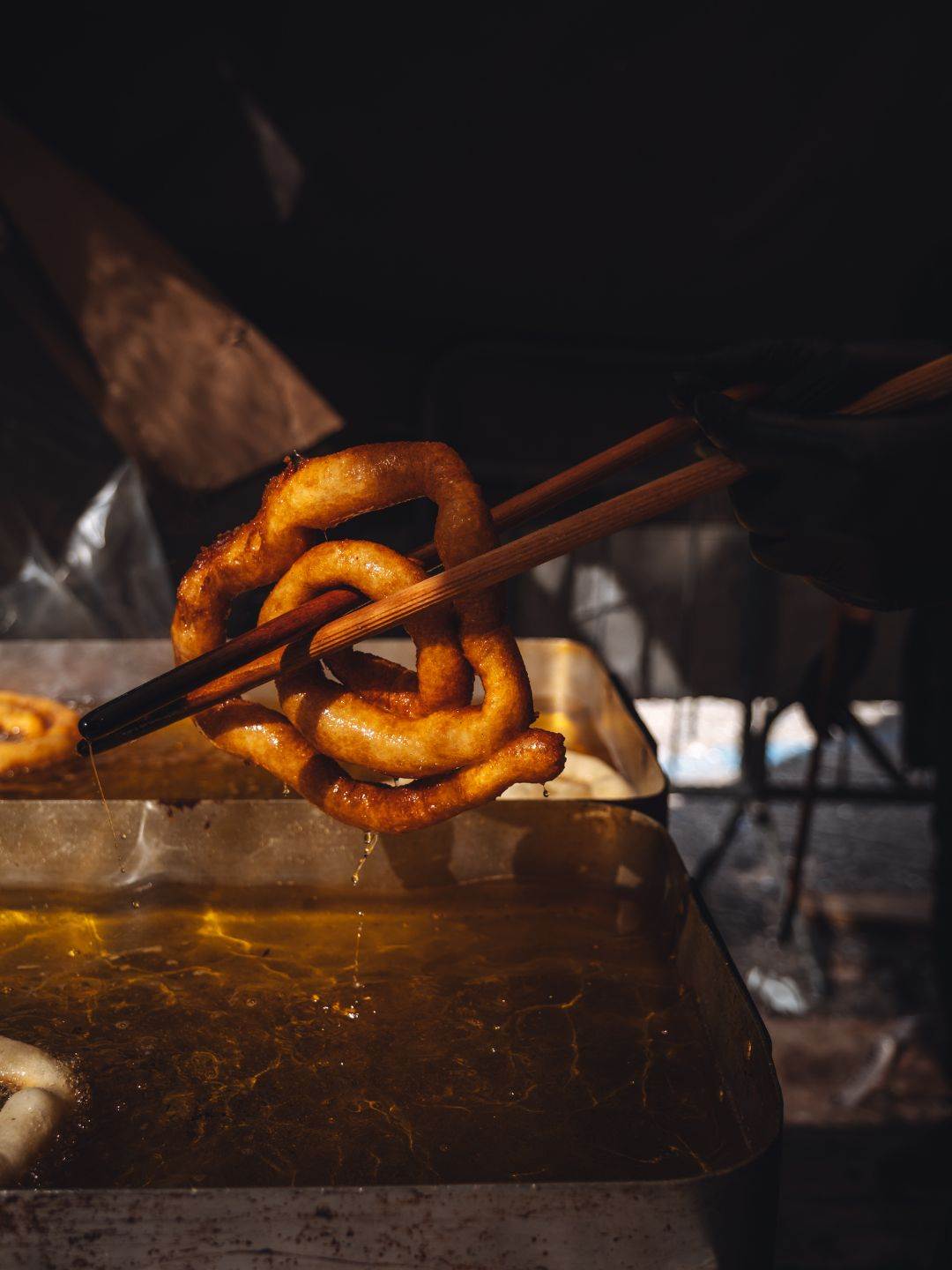 Le frittelle di Carnevale sassaresi, appena fritte