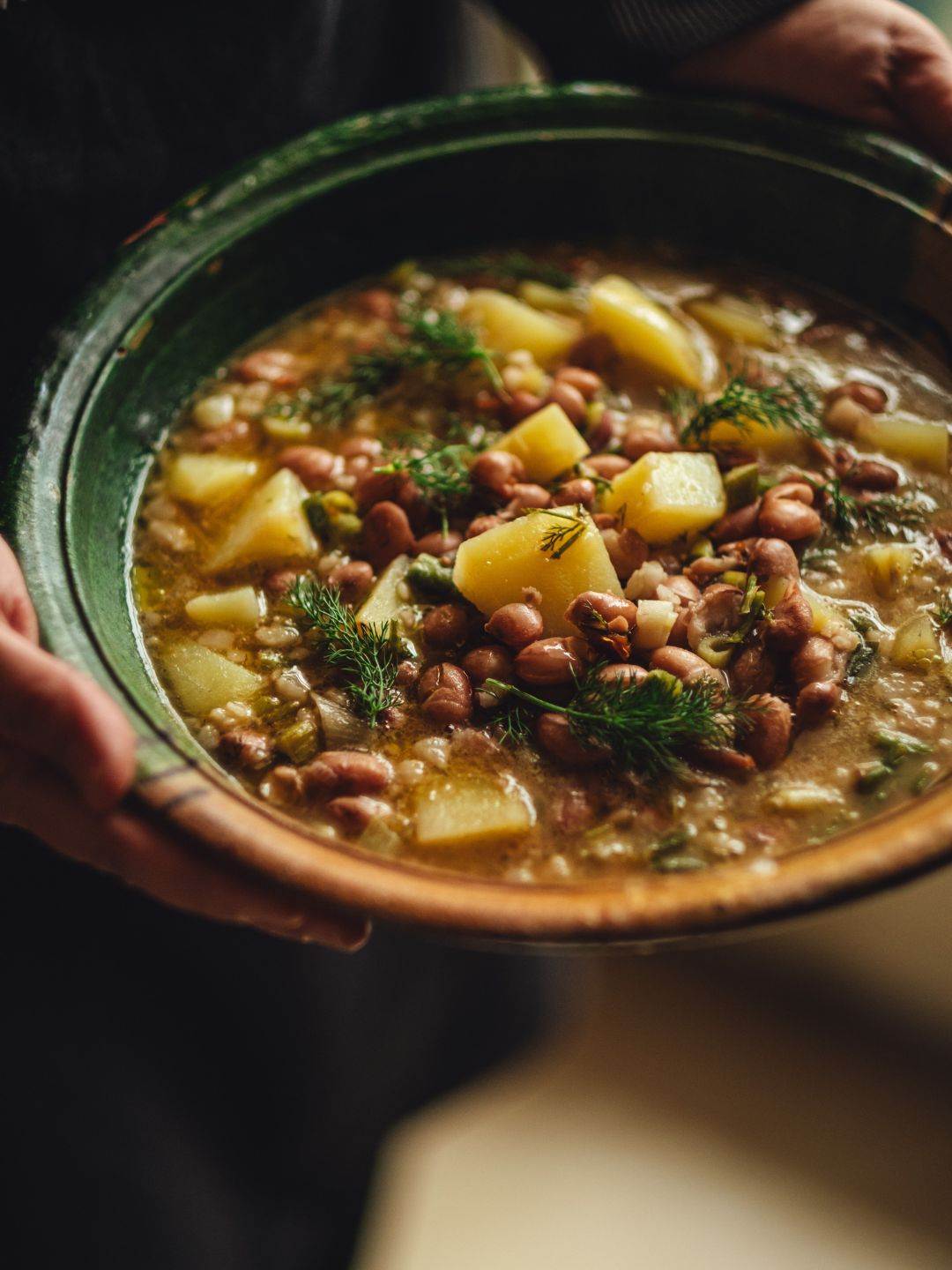 Minestra e fagioli alla sassarese