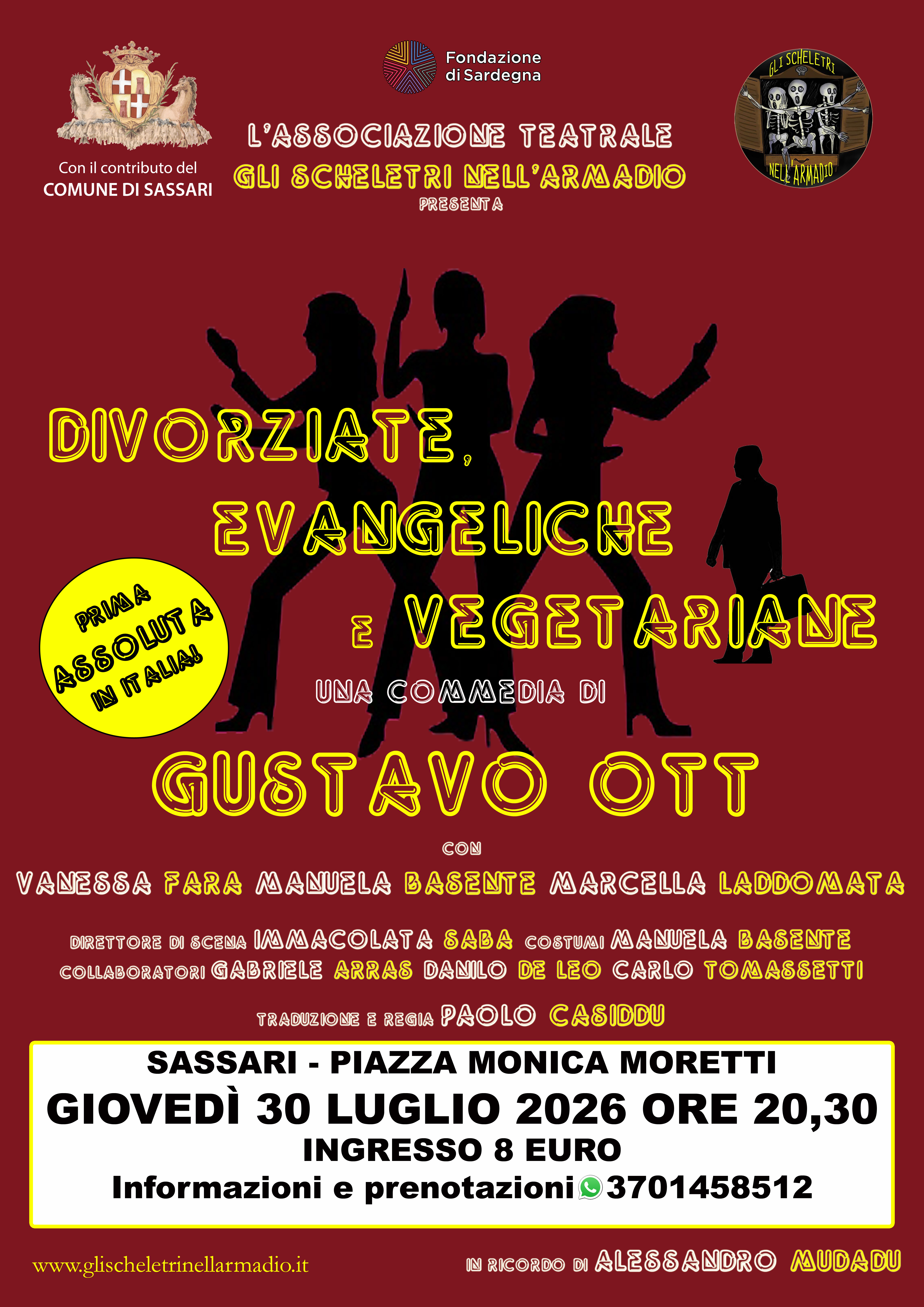 Locandina Divorziate, Evangeliche e Vegetariane 
