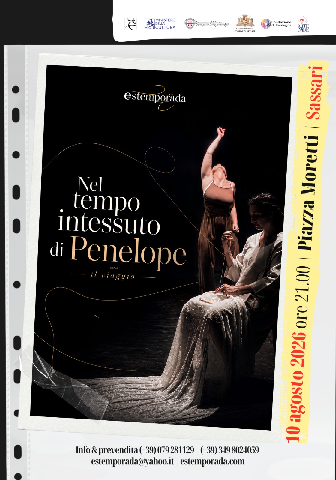 Locandina Nel tempo intessuto di Penelope - Il Viaggio