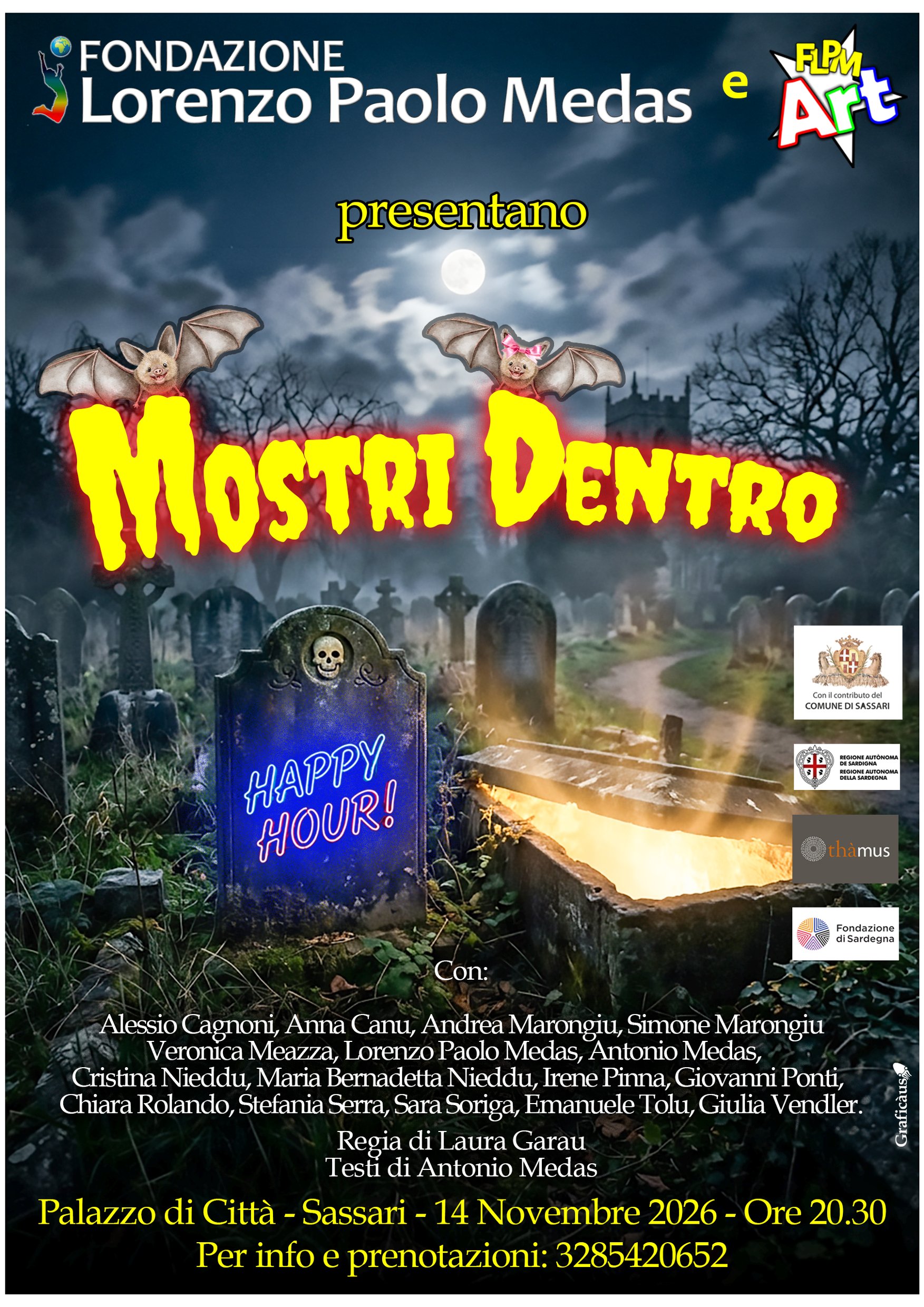 Locandina Spettacolo Mostri Dentro