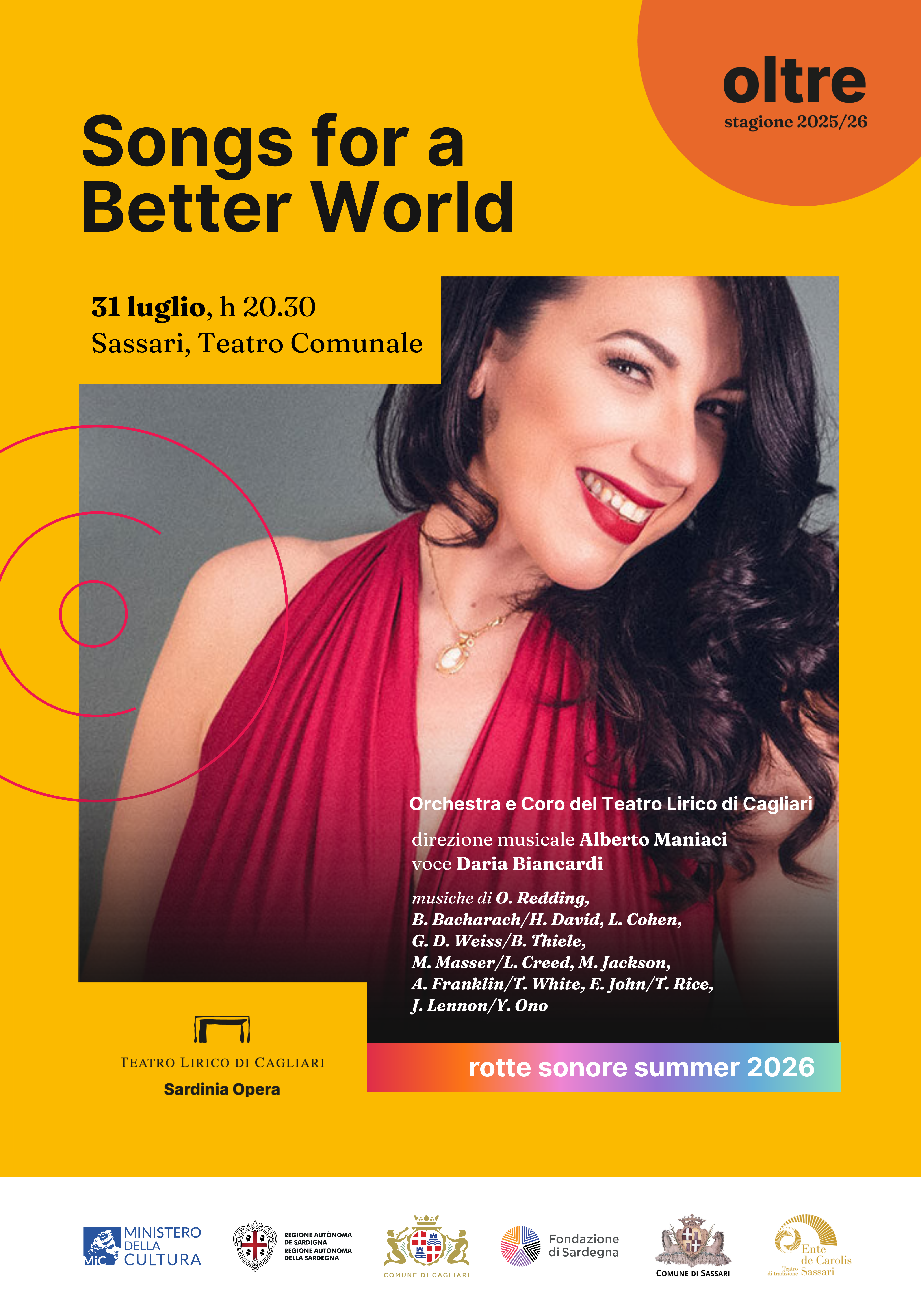 Locandina Songs for a Better World