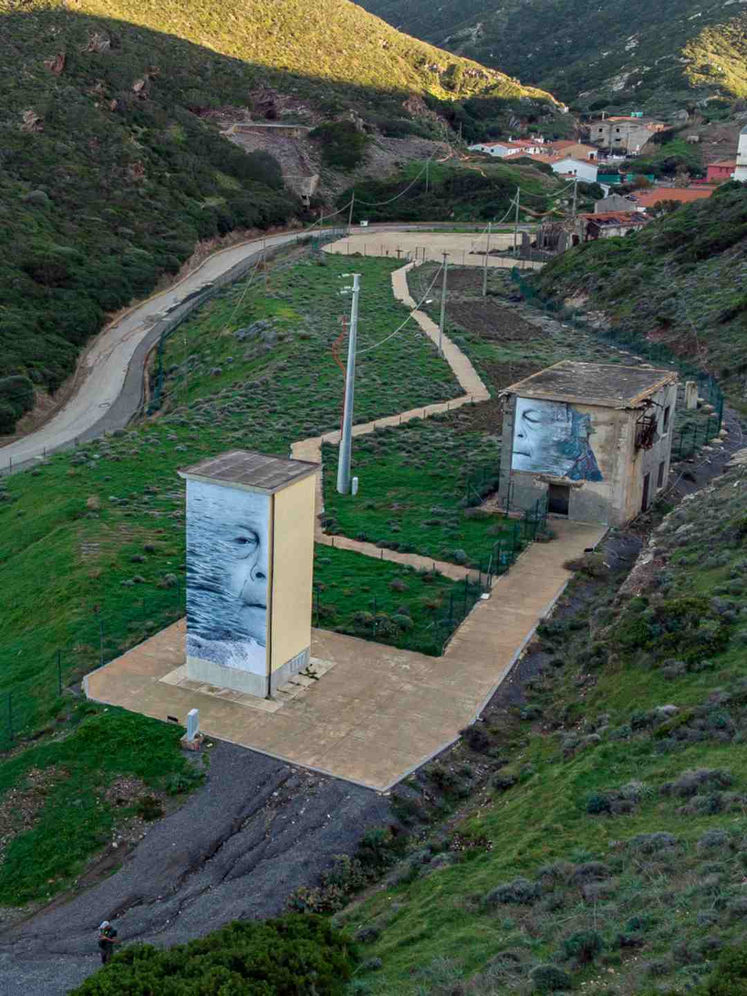 Murales all'Argentiera