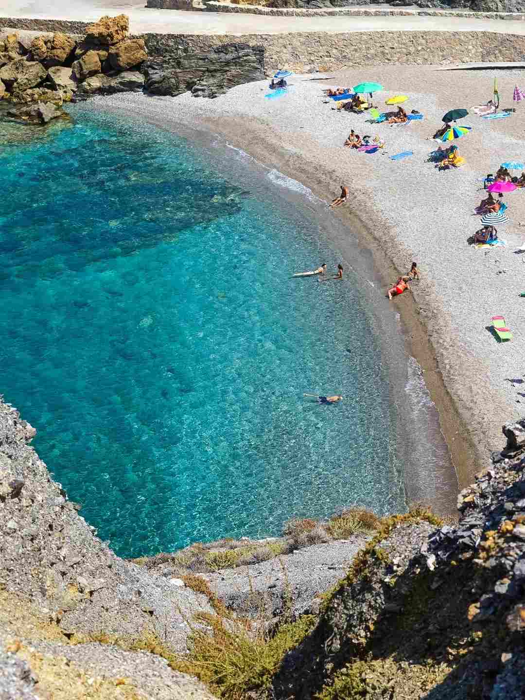 Spiaggia dell'Argentiera a Sassari
