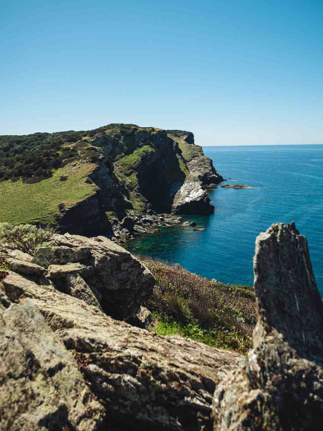 Paesaggio selvaggio a Lampianu a Sassari