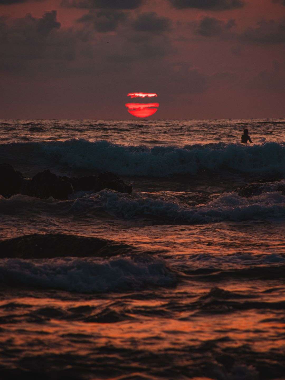 tramonto porto ferro sassari