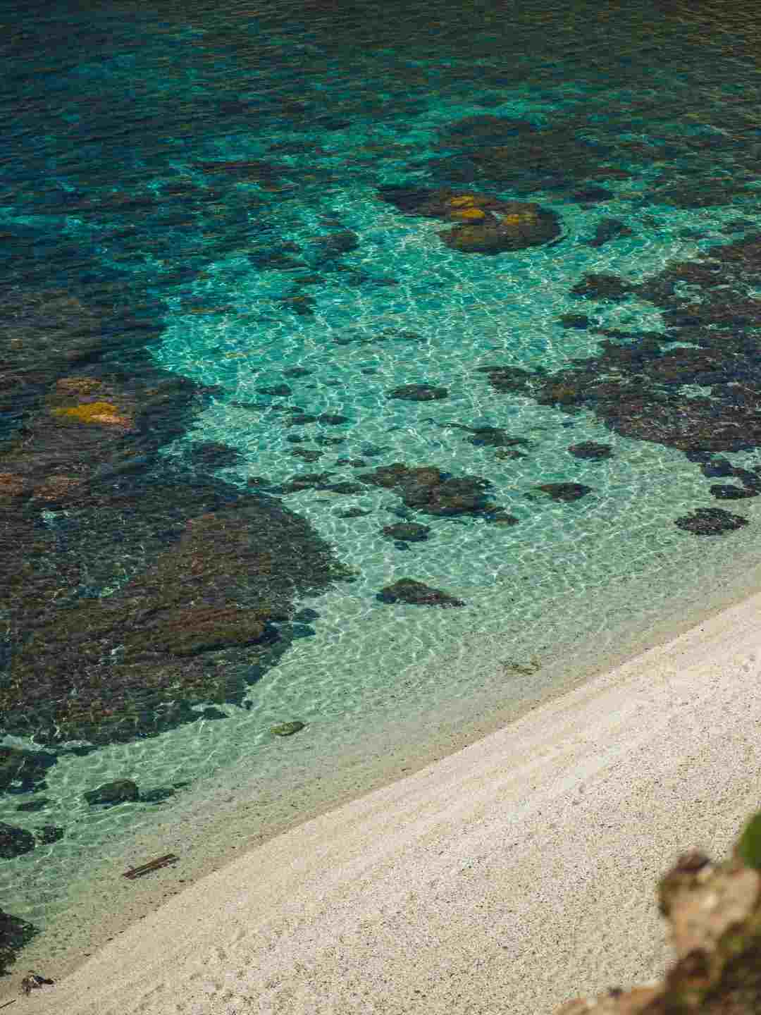 Il mare di Rena Majore a Sassari