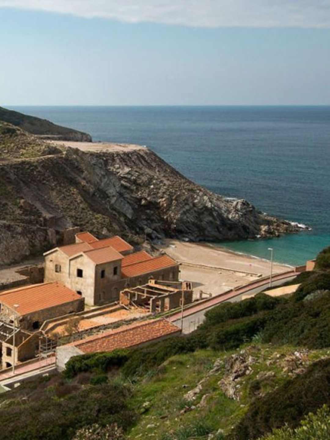 Spiaggia dell'Argentiera a Sassari