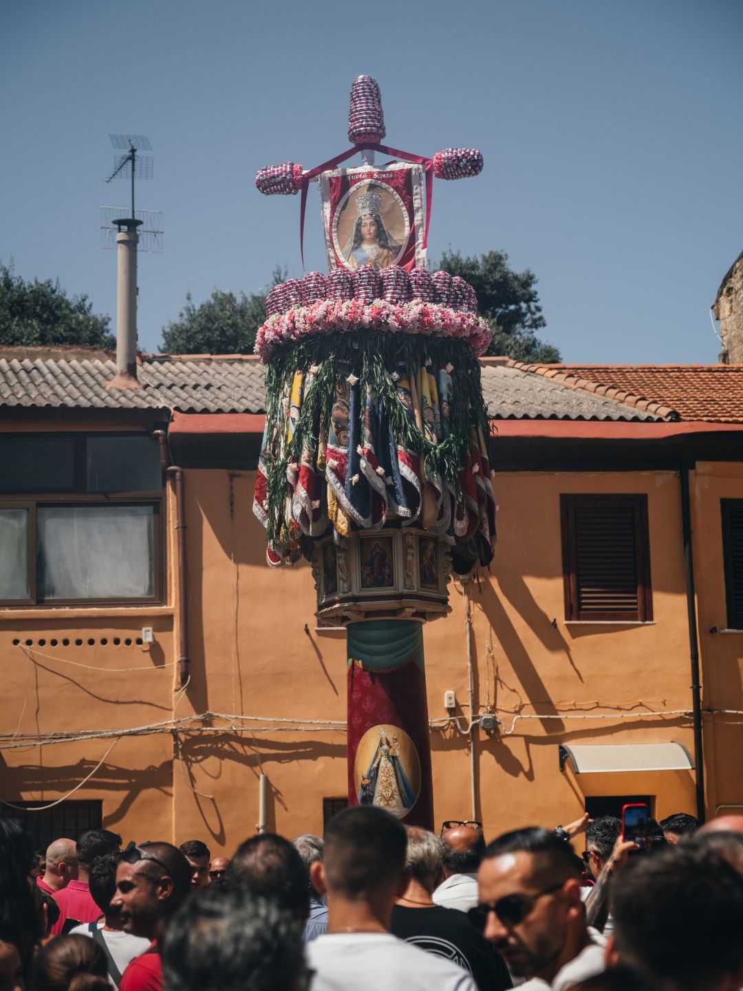 Candeliere dei Viandanti durante la Discesa a Sassari