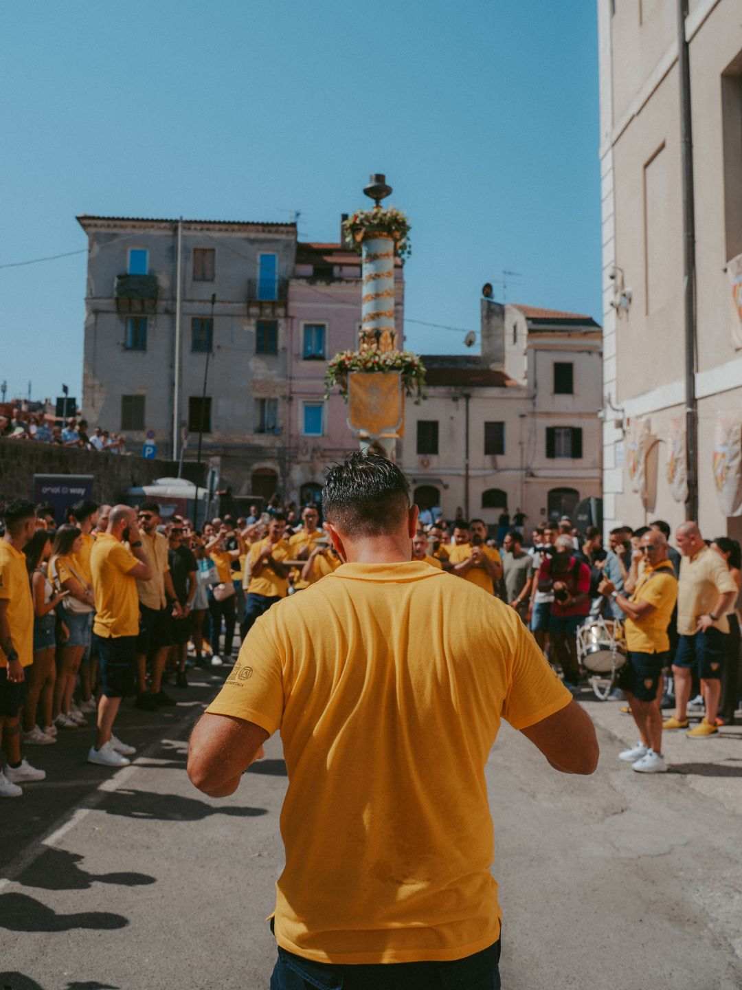 Gremio dei Sarti alla Discesa dei Candelieri a Sassari