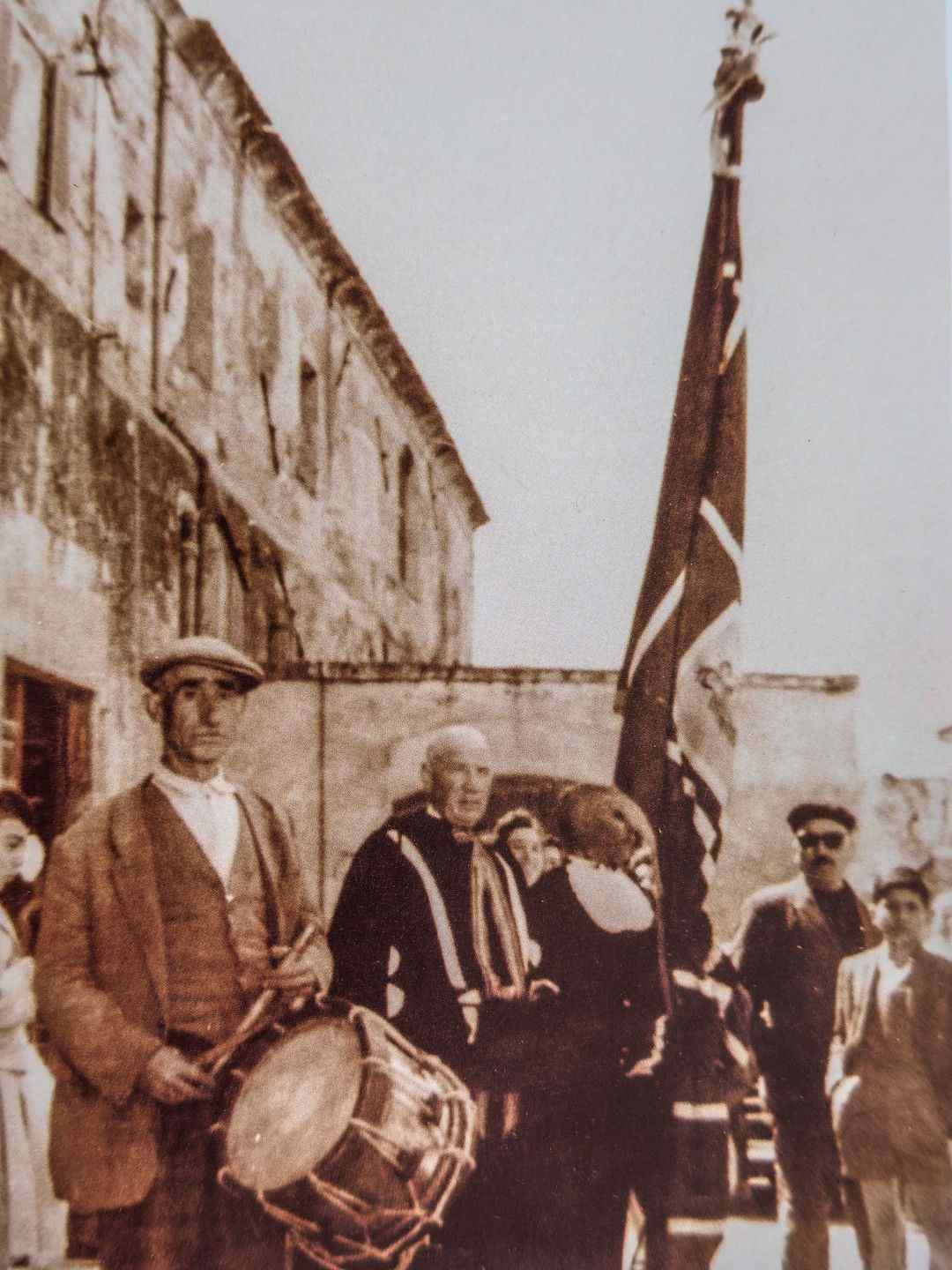 Foto storica dei Candelieri a Sassari