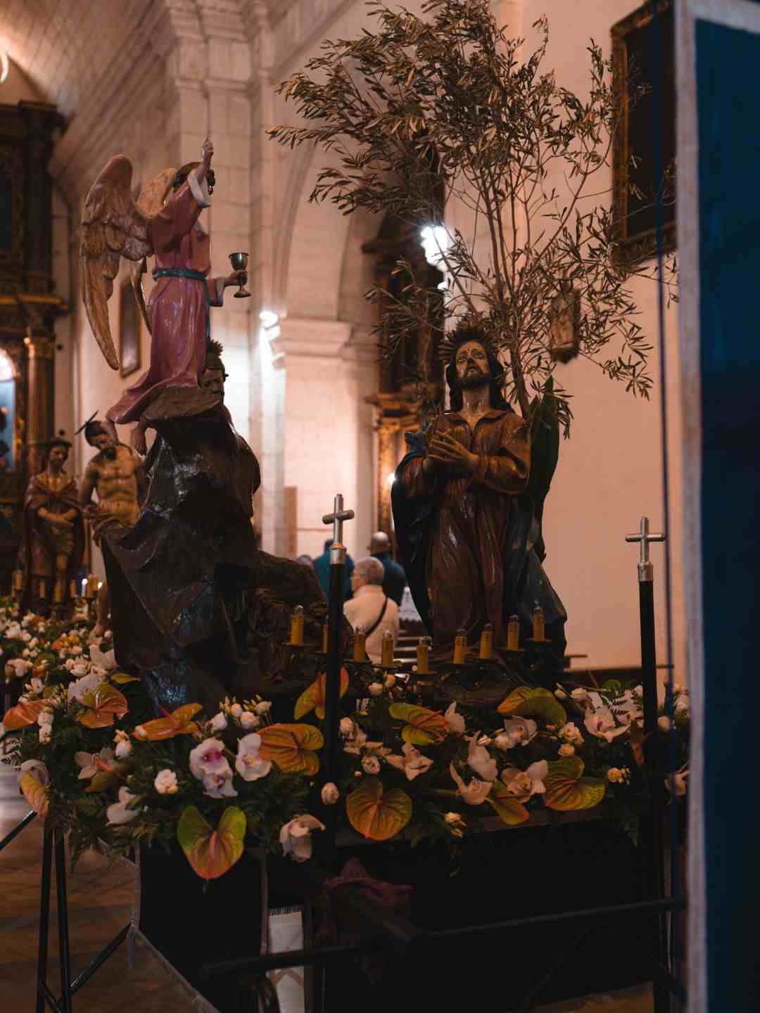 Arredi religiosi dentro il Complesso delle Monache Cappuccine a Sassari