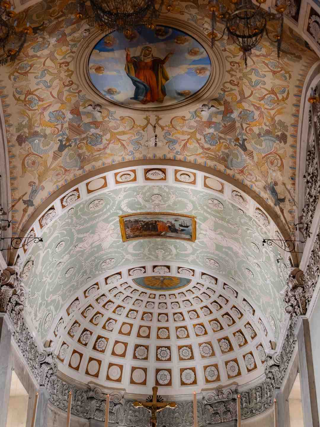 Soffitto della Chiesa di Santa Maria di Betlem a Sassari