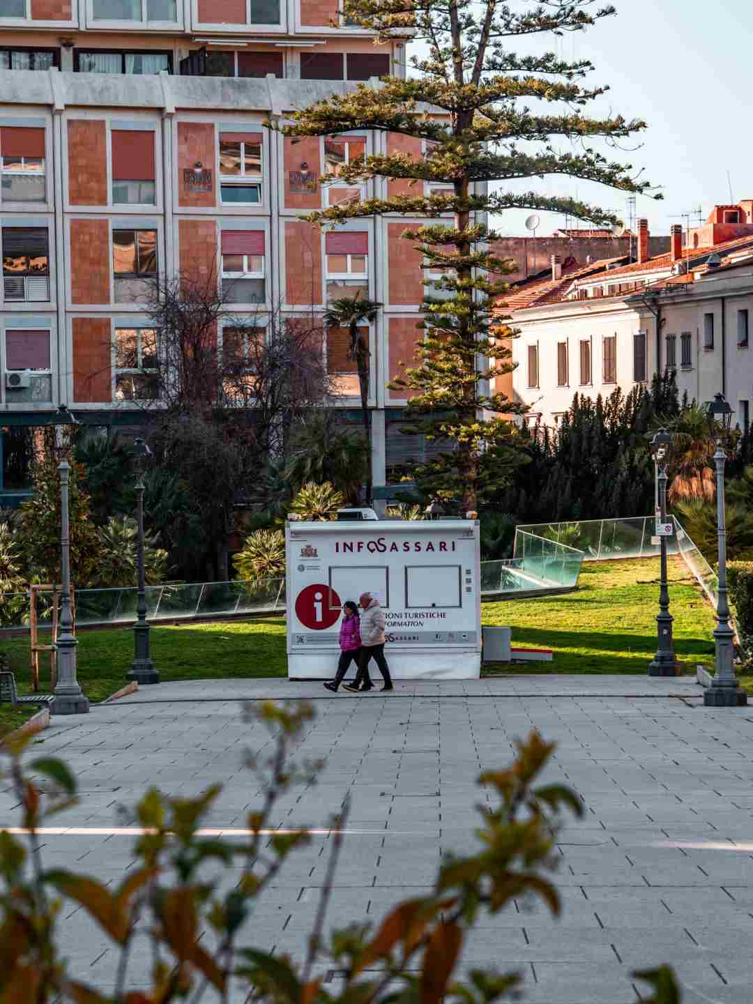 InfoSassari a Piazza Castello a Sassari
