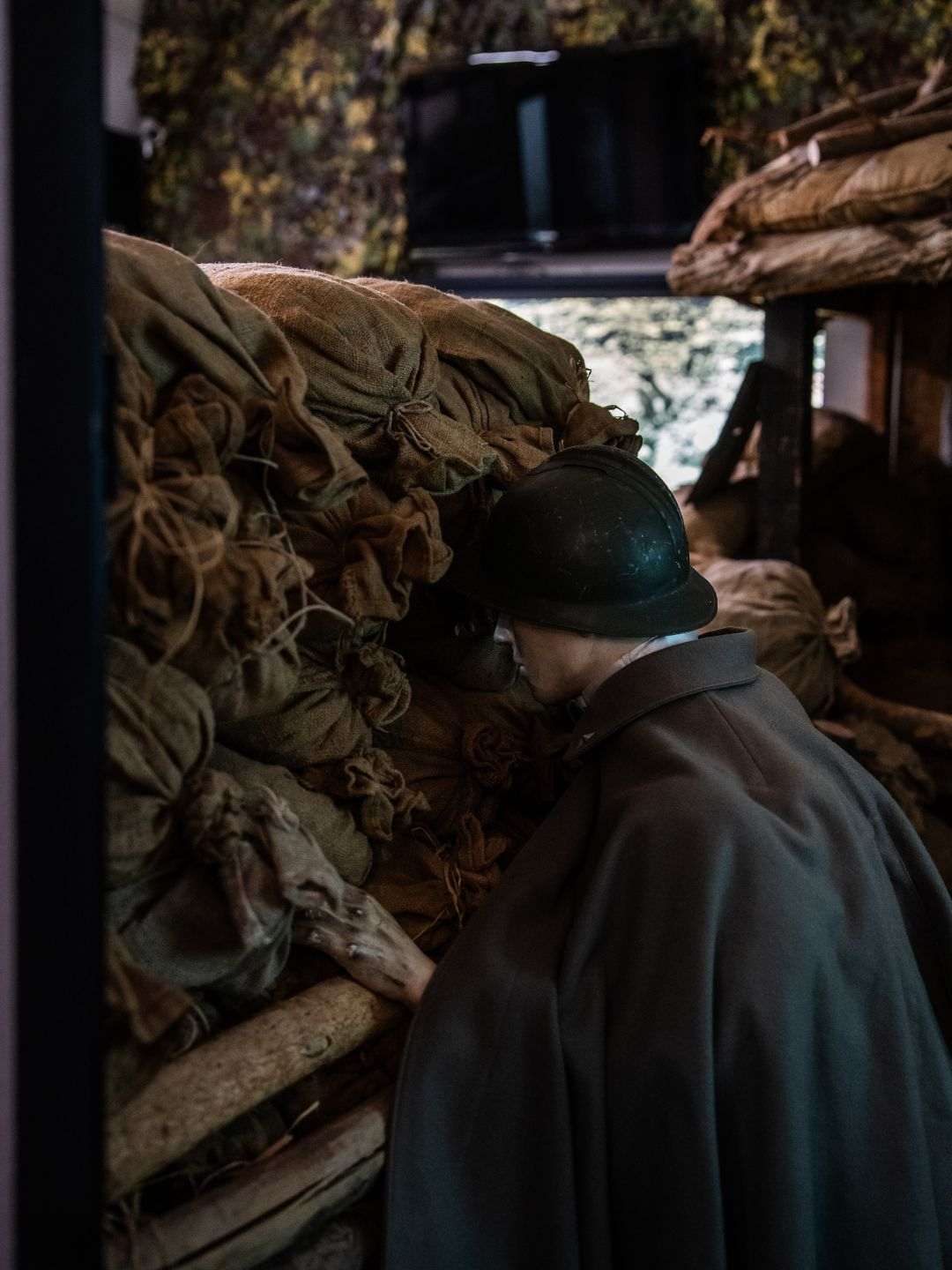 Interno nel museo della Brigata Sassari