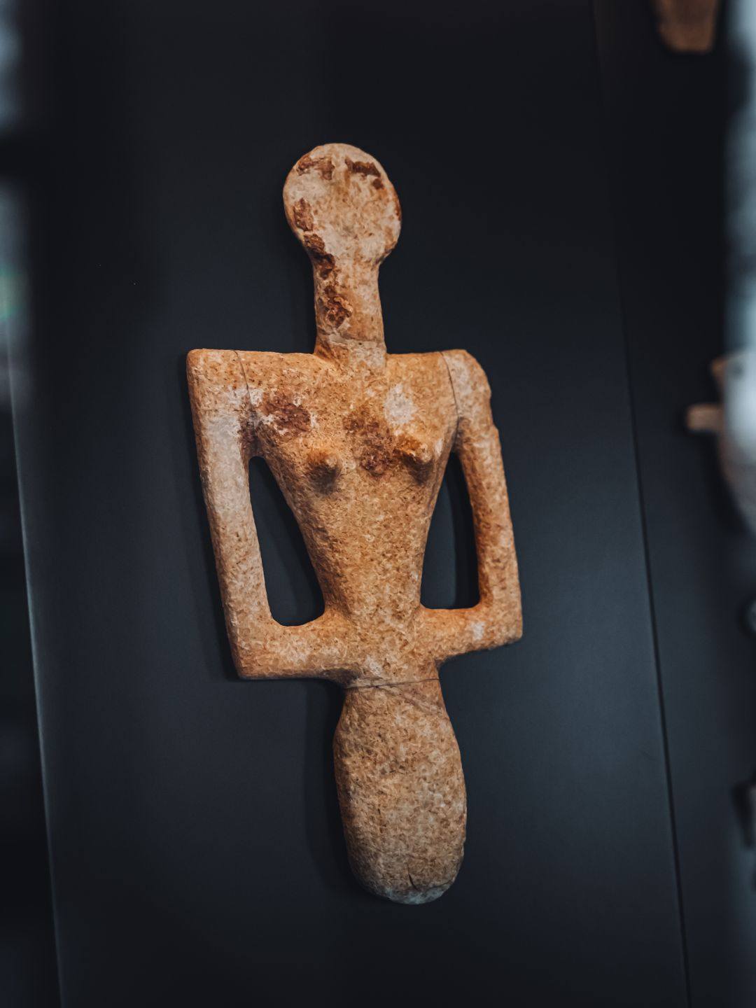 Reperto nuragico esposto al Museo Sanna di Sassari