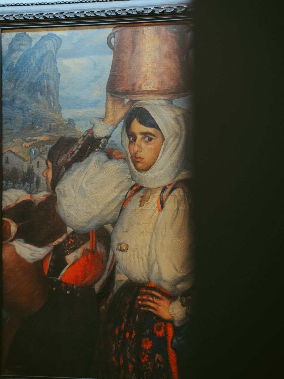 Dipinto di Biasi nella Pinacoteca Nazionale a Sassari