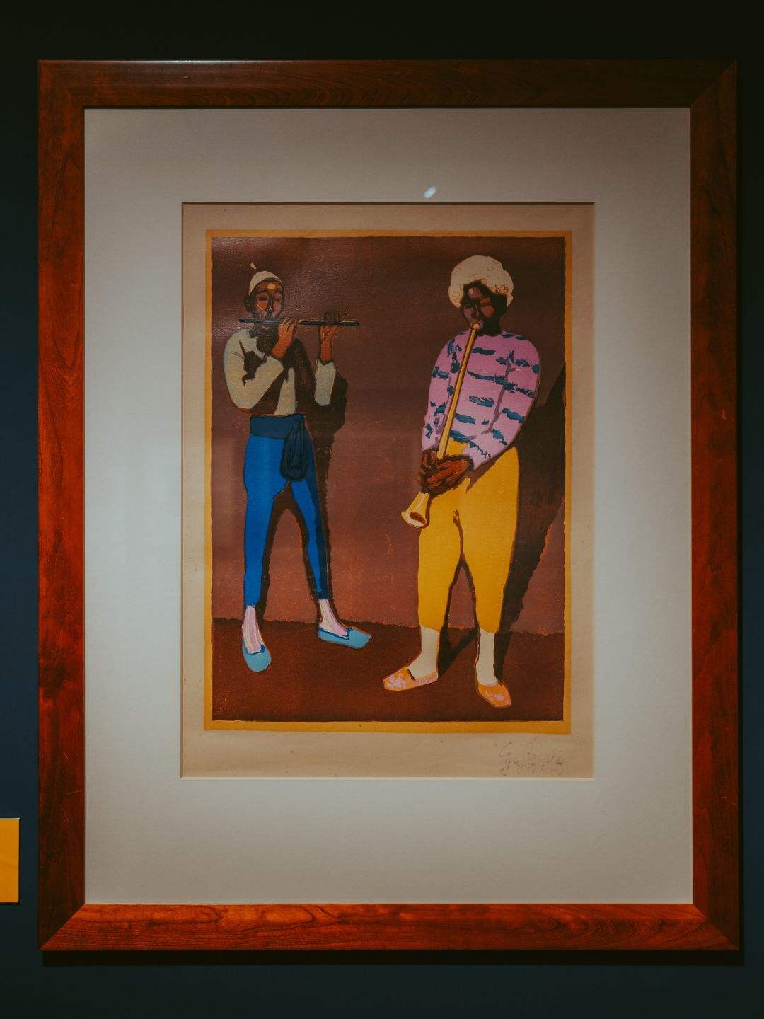 Quadro di Giuseppe Biasi nella Pinacoteca Nazionale a Sassari