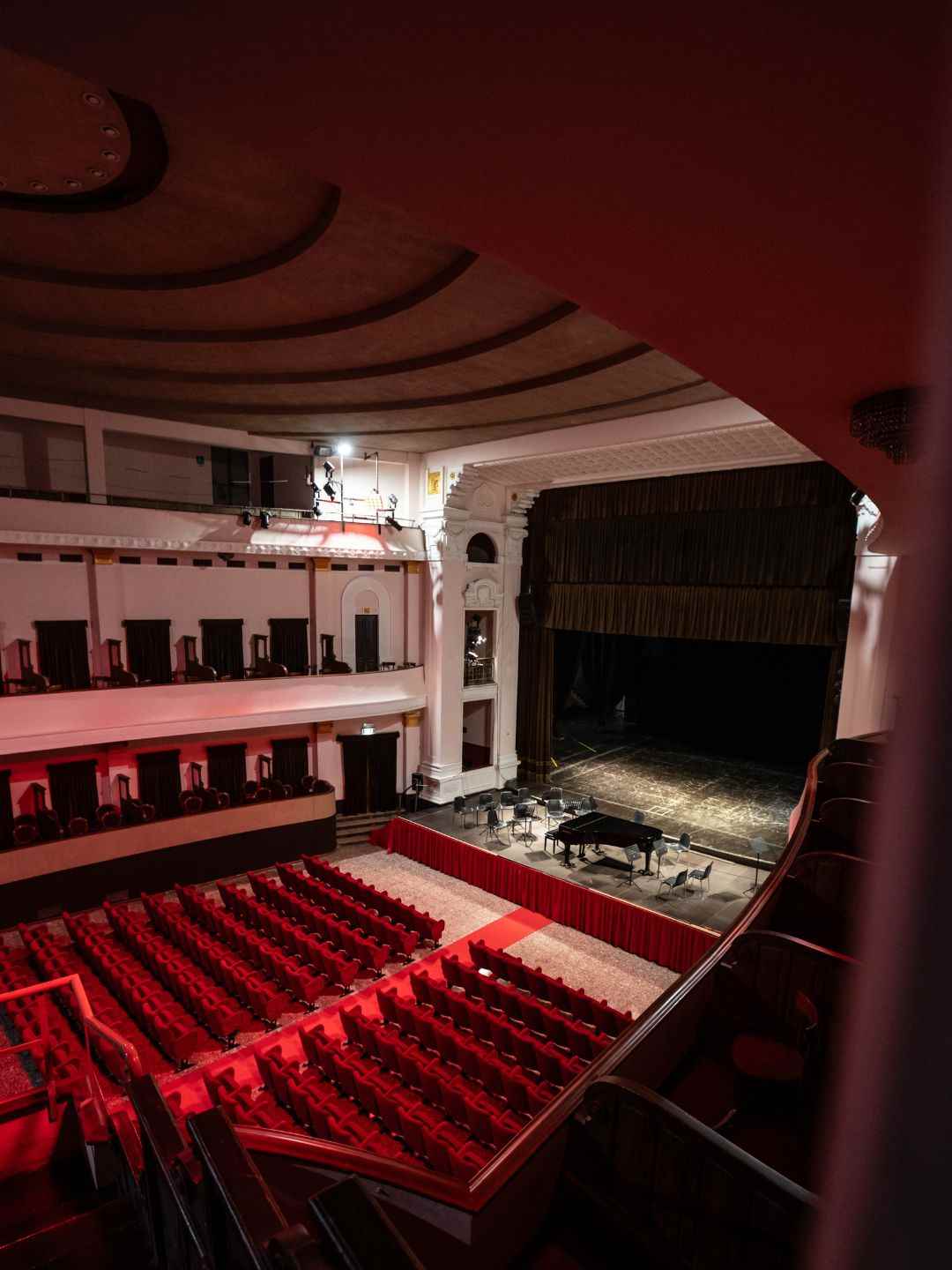 Sala del Teatro Verdi a Sassari