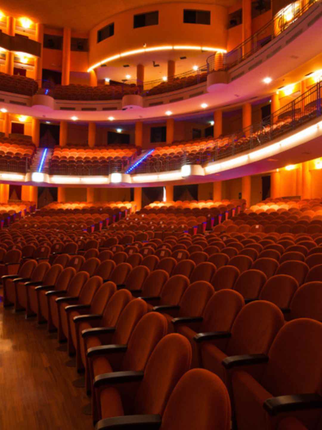 Interno del Teatro Comunale di Sassari