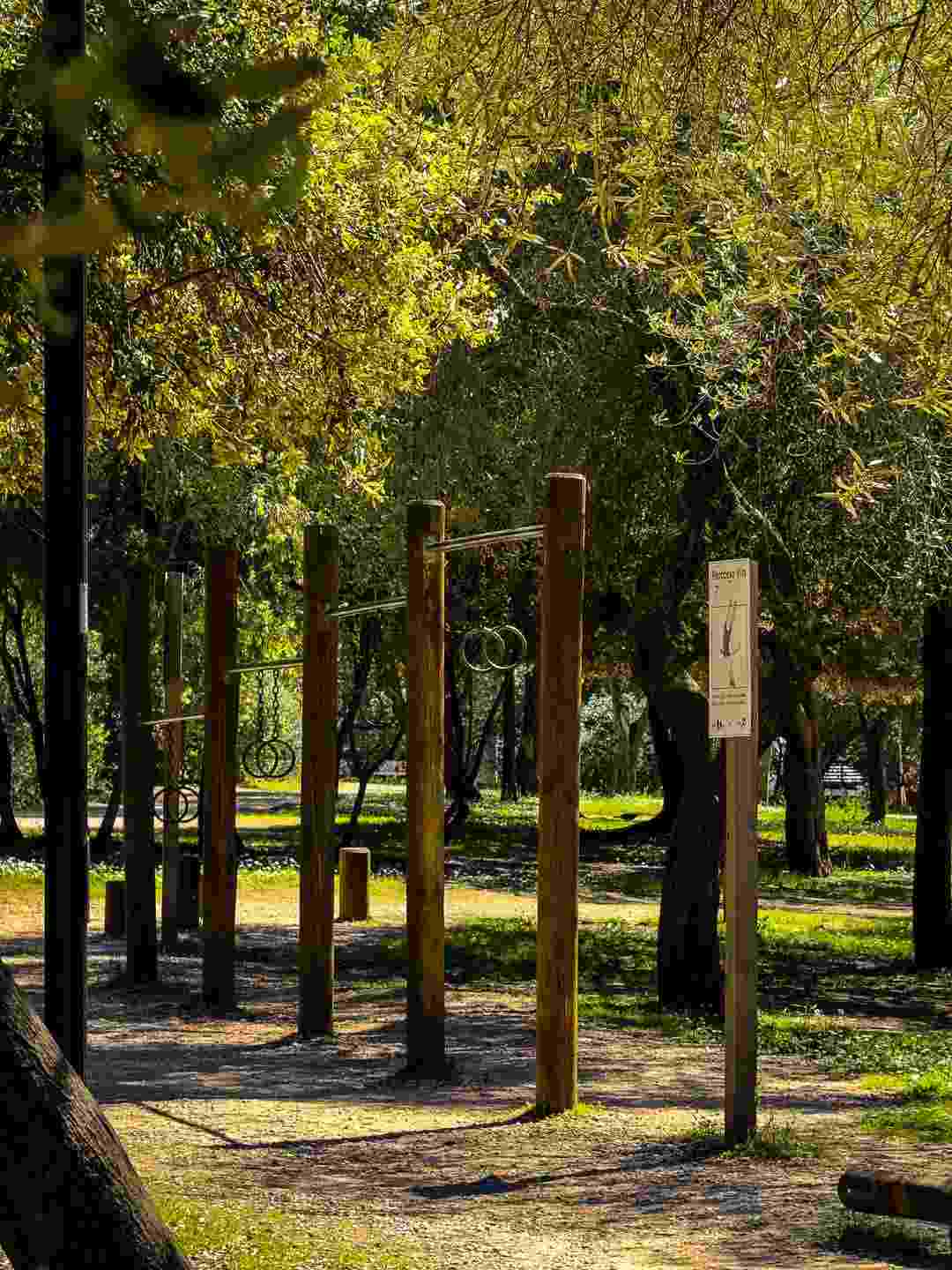 Percorso vita Giardino Louis Braille a Sassari