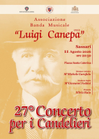 Locandina 27° Concerto per i Candelieri