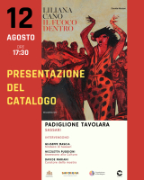 Locandina Catalogo Mostra Liliana Cano
