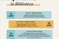 locandina aprile biblioteca eventi