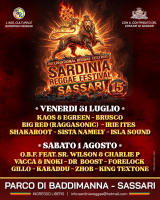 Locandina Sardinia Reggae Festival
